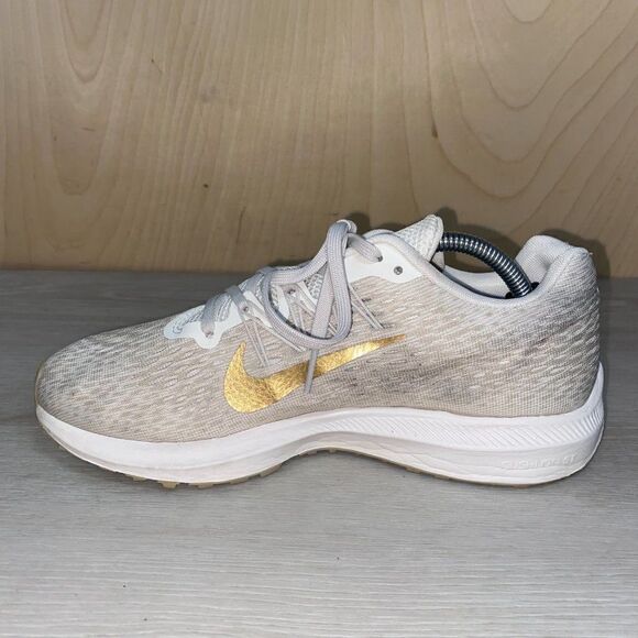 Nike Zoom Winflo 5 "String" Phantom / Metallic Gold Women's 7 - Picture 5 of 11